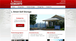 Desktop Screenshot of lstreetselfstorage.com